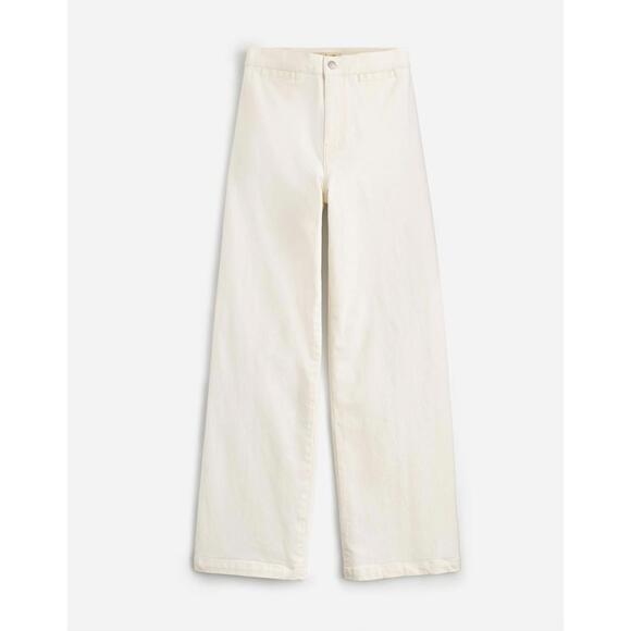 Madewell The Emmett Wide-Leg‎ Crop Jean: Welt Pocket Edition Size 33 - Picture 3 of 8